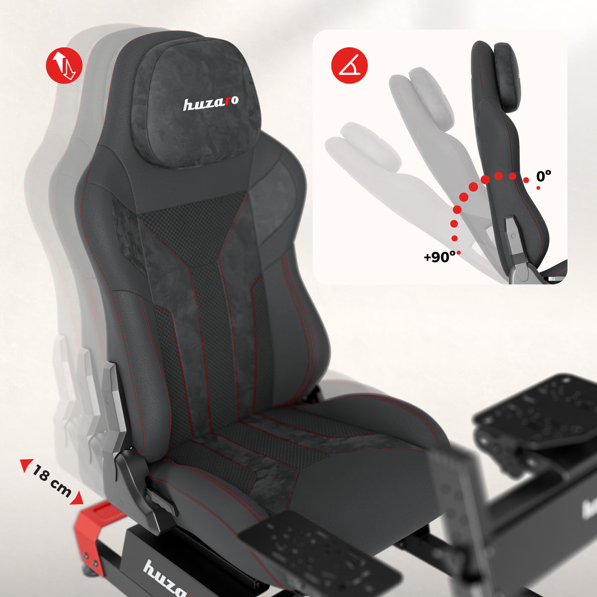Sim racing cockpit Huzaro Speed 5.7