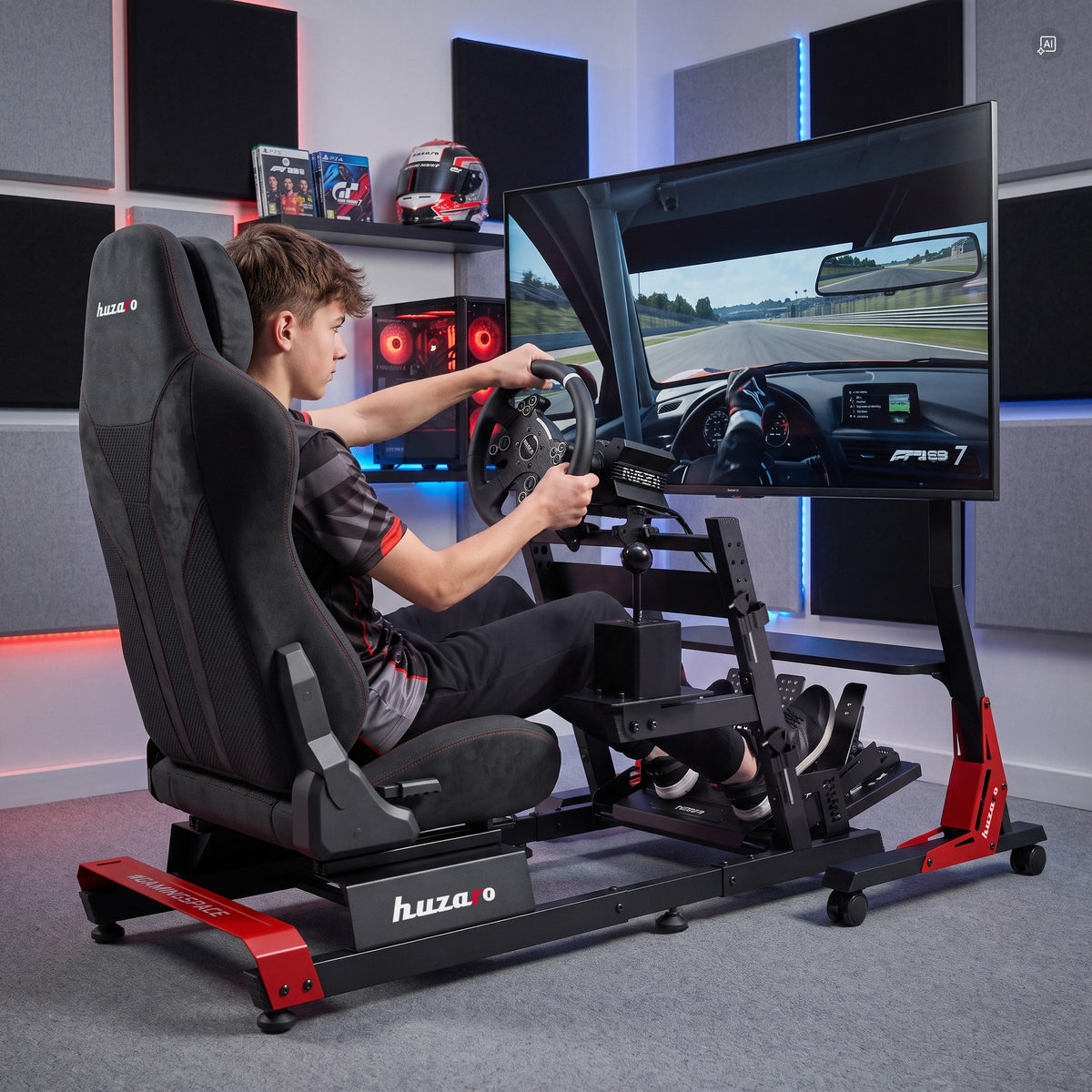 Sim racing cockpit Huzaro Speed 5.7