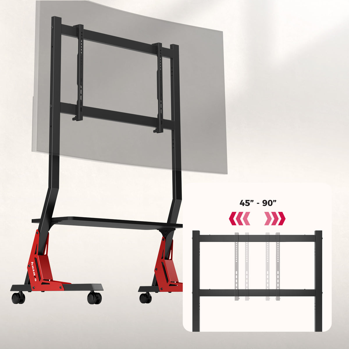 Tv-standaard met plank Huzaro Speed 9.2