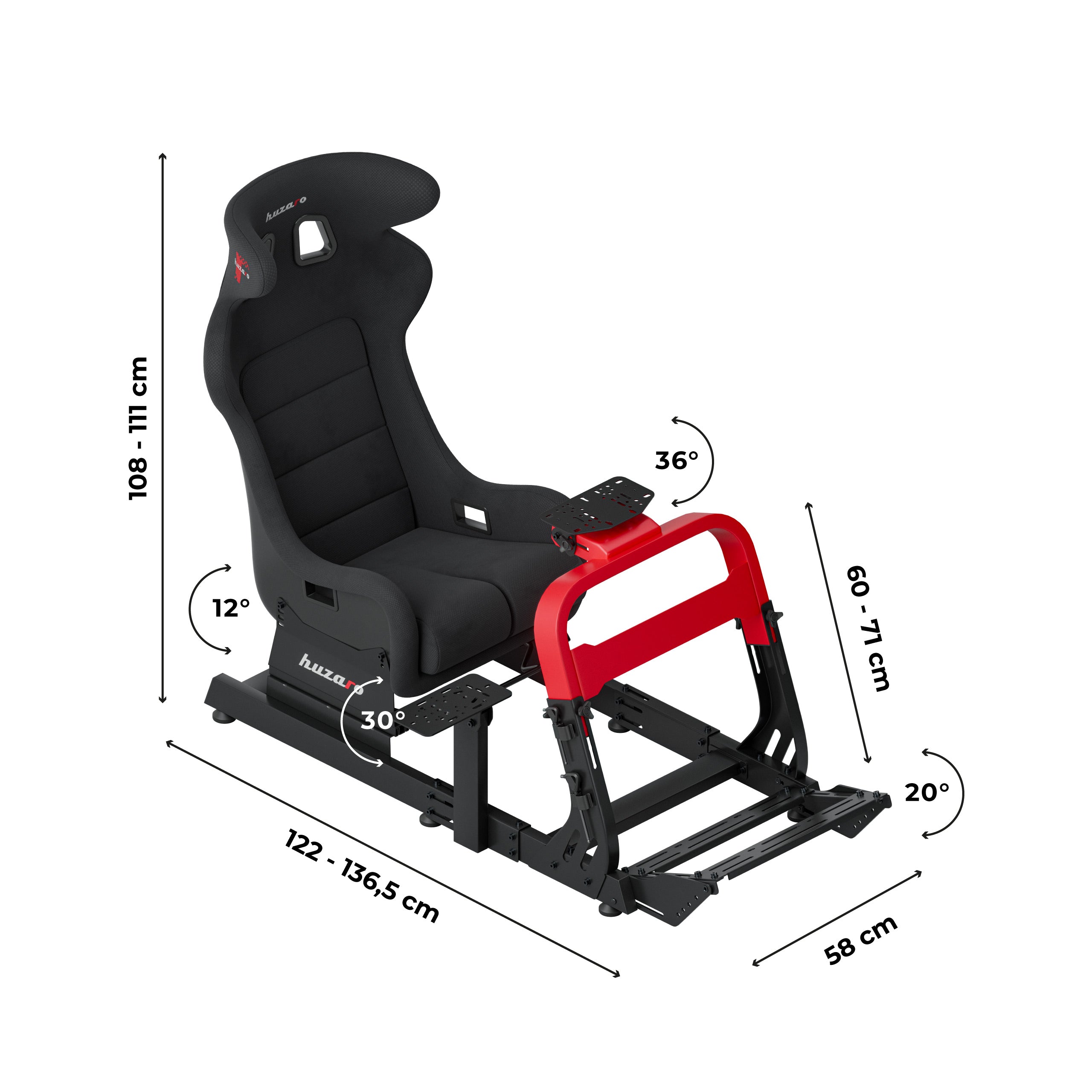 Huzaro Speed 8.3 simracing-cockpit