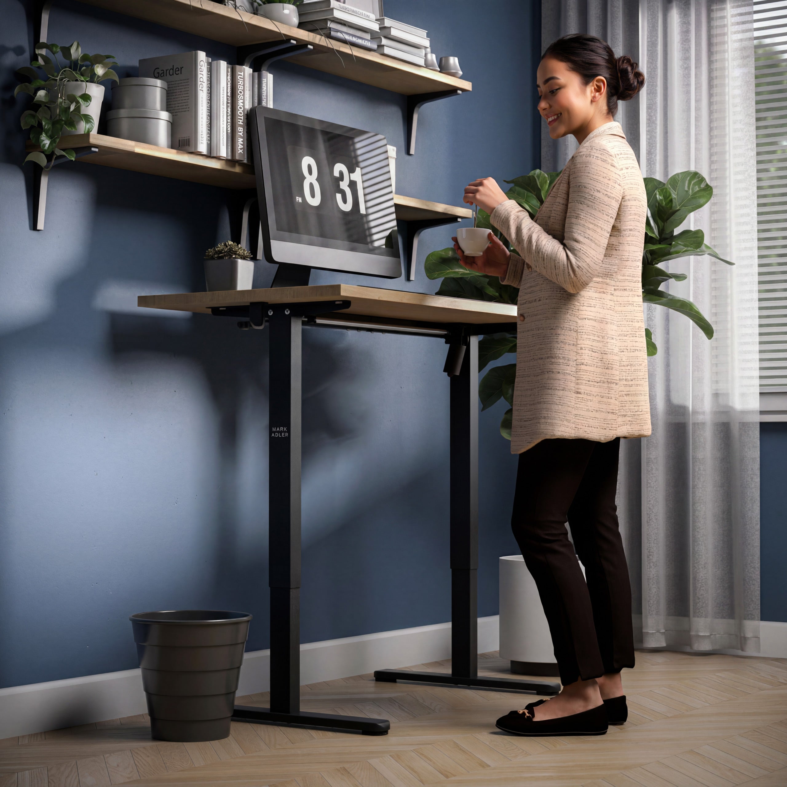 Frame van het elektrische bureau Mark Adler Xeno 1.7 Black