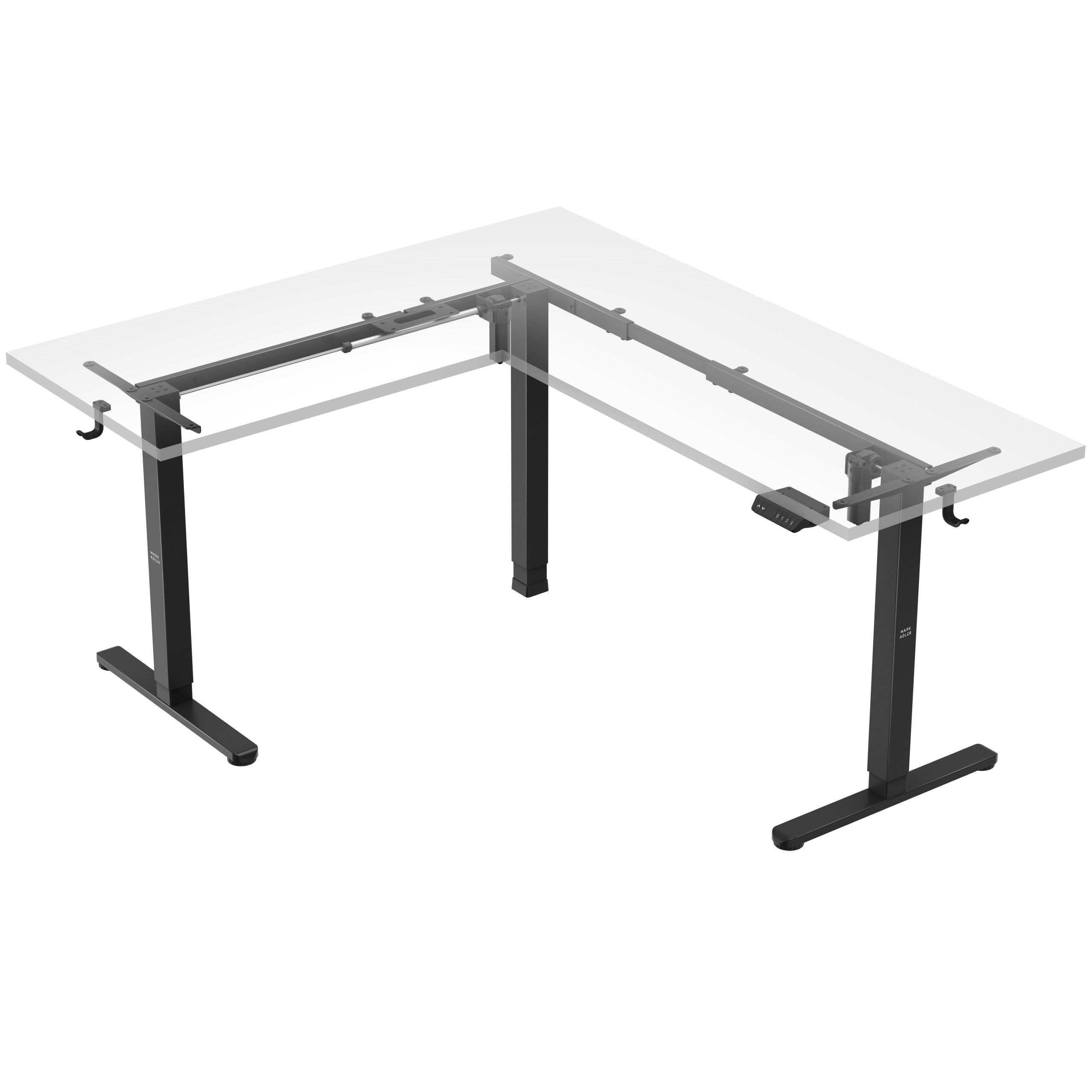 Mark Adler Xeno 7.6 elektrisch bureau met twee motoren